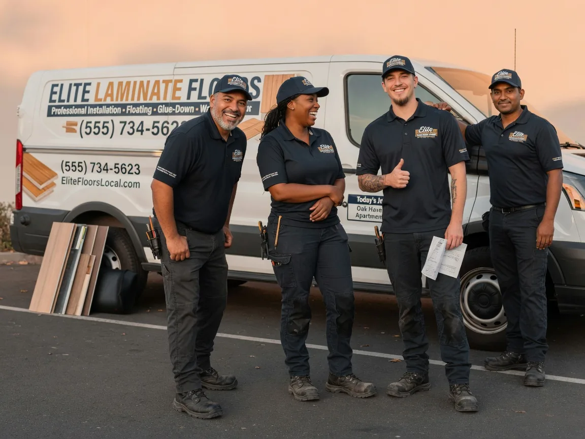 Laminate flooring installation company in Claire City, SD